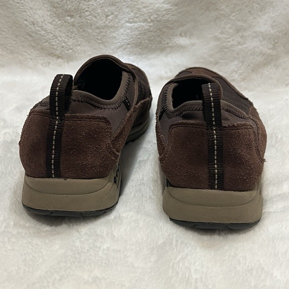 EASY SPIRIT Vintage Walking Slip On Mules Brown Comfort Shoes Size 8 M - Picture 3 of 6